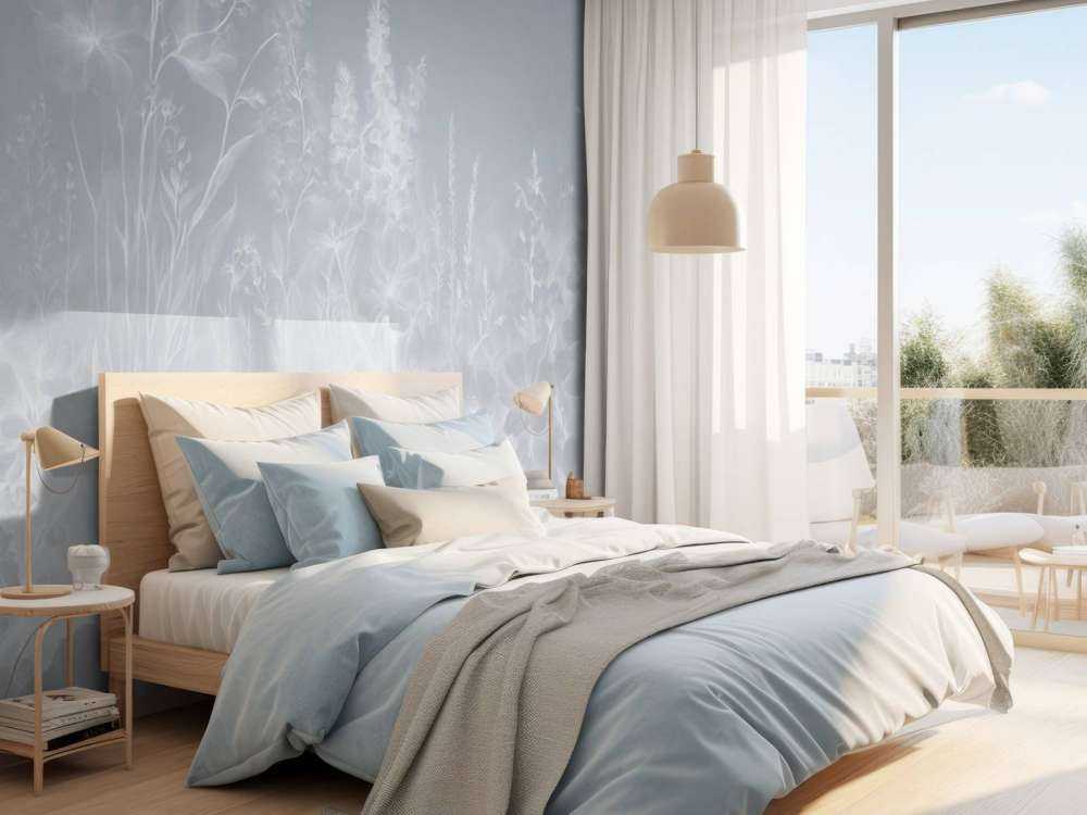 Jardin anglais tendre - gris