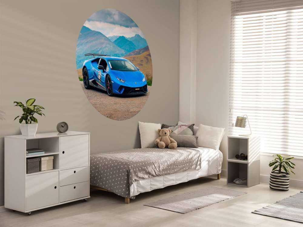 Lamborghini Huracán STO dans les montagnes