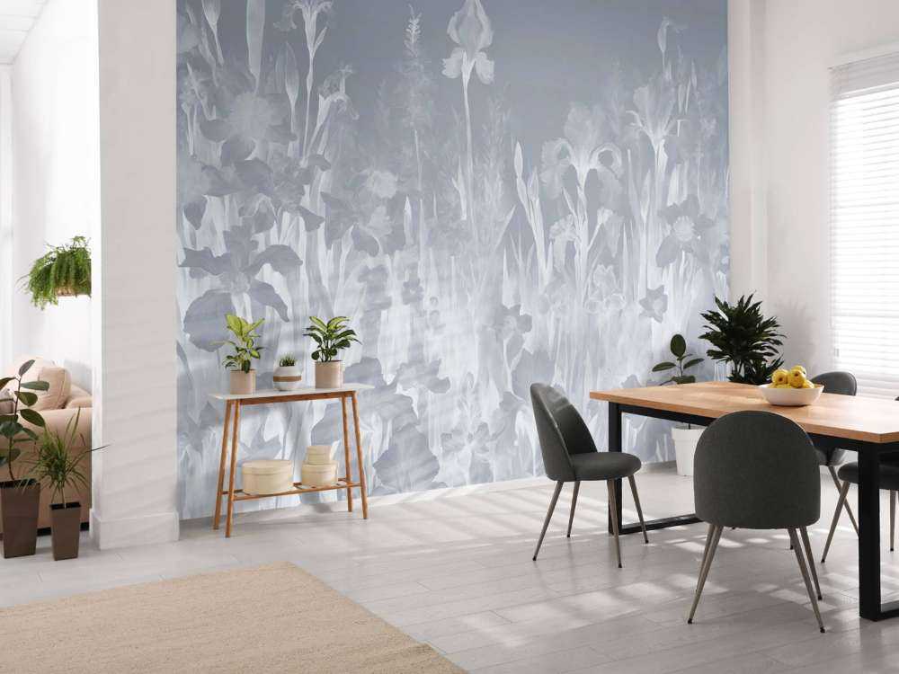 Printemps parfumé - bleu ciel