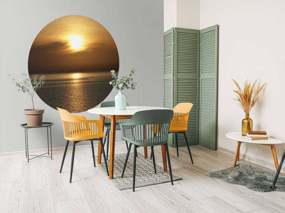 Lever de soleil en mer