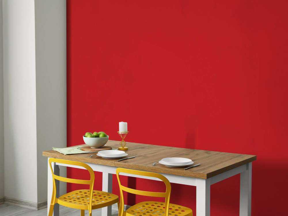 Béton rouge rubis