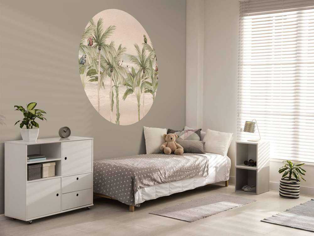 Perroquets sur la plage