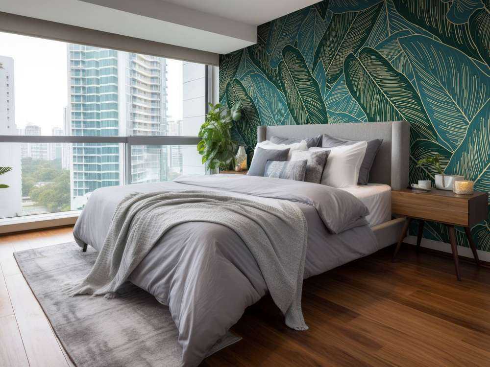 Feuille fendue dorée