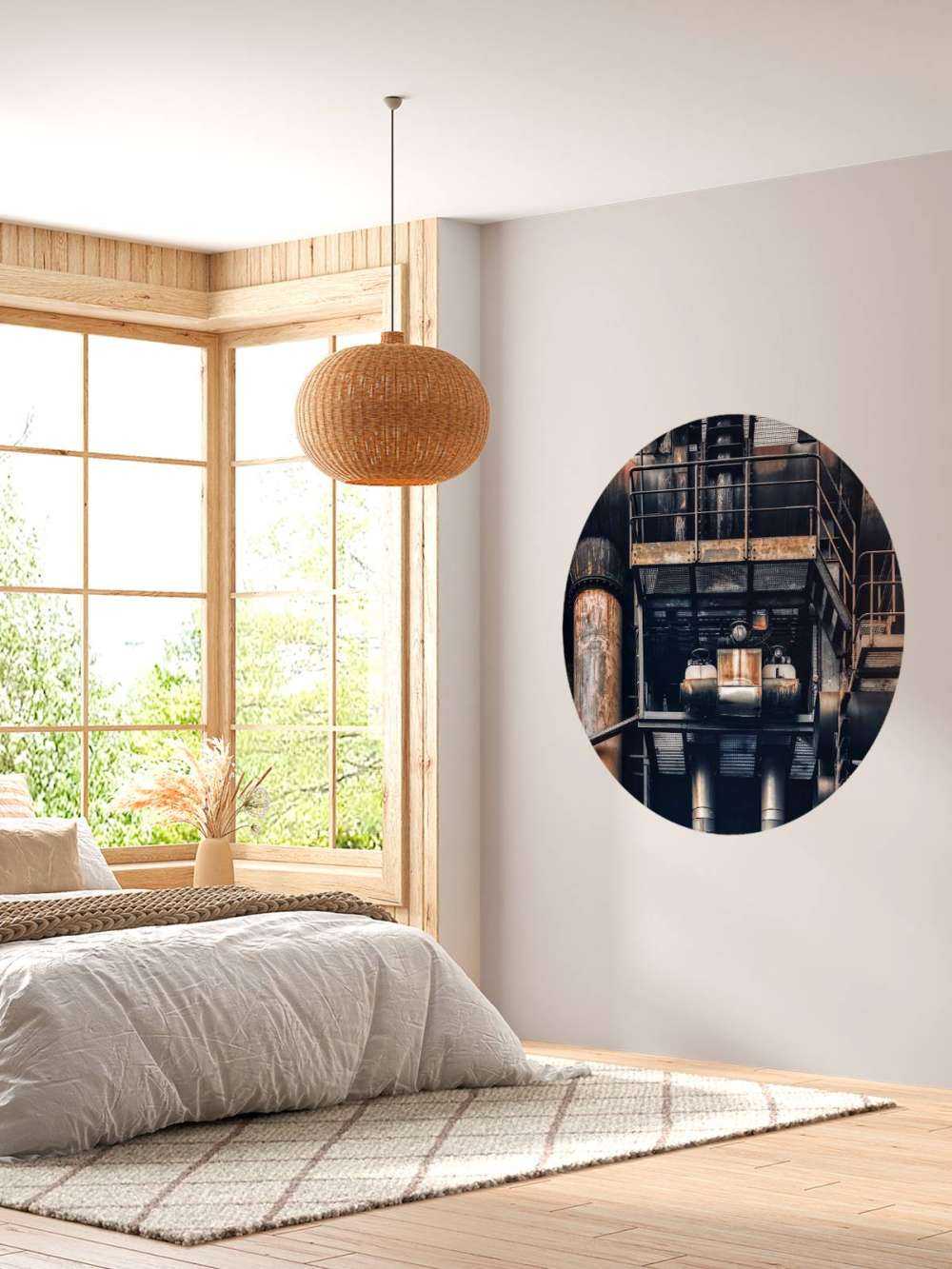 Tuyaux dans une ancienne usine