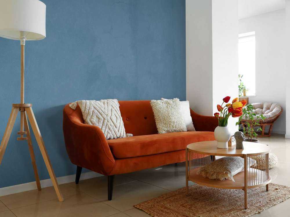 Béton bleu ardoise