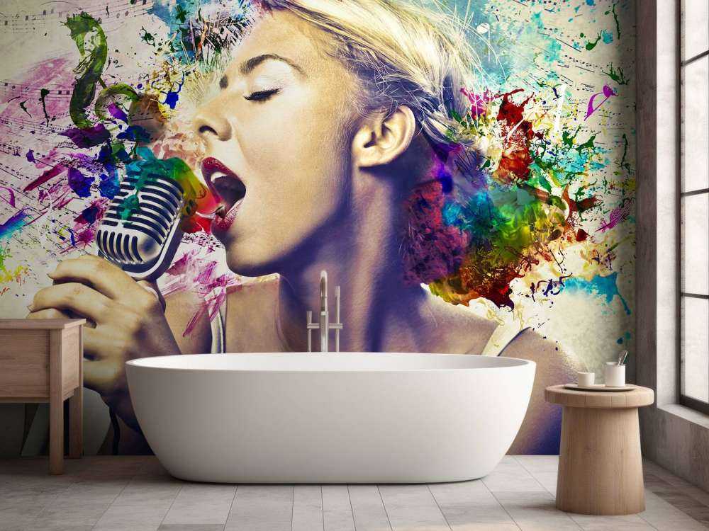 Vieille chanteuse
