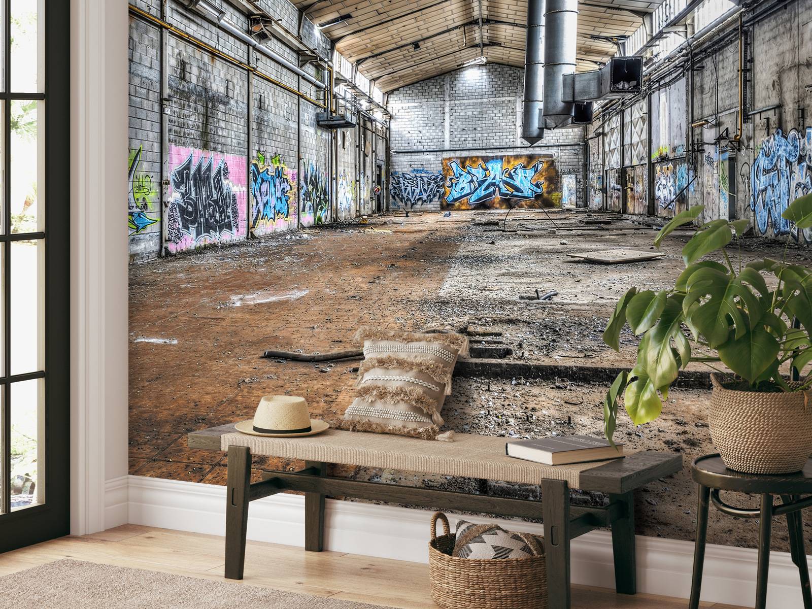 Papier Peint Panoramique L'industrie du 3D