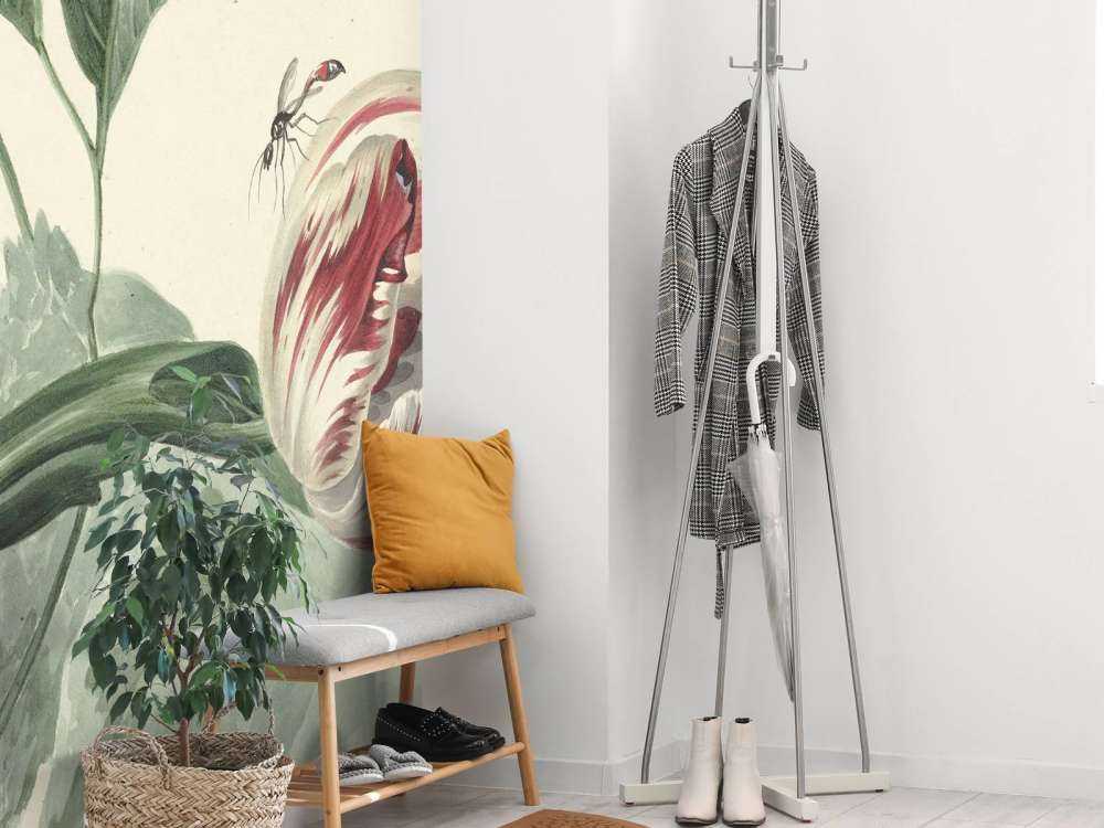 Une tulipe et un coquelicot, Willem van Leen