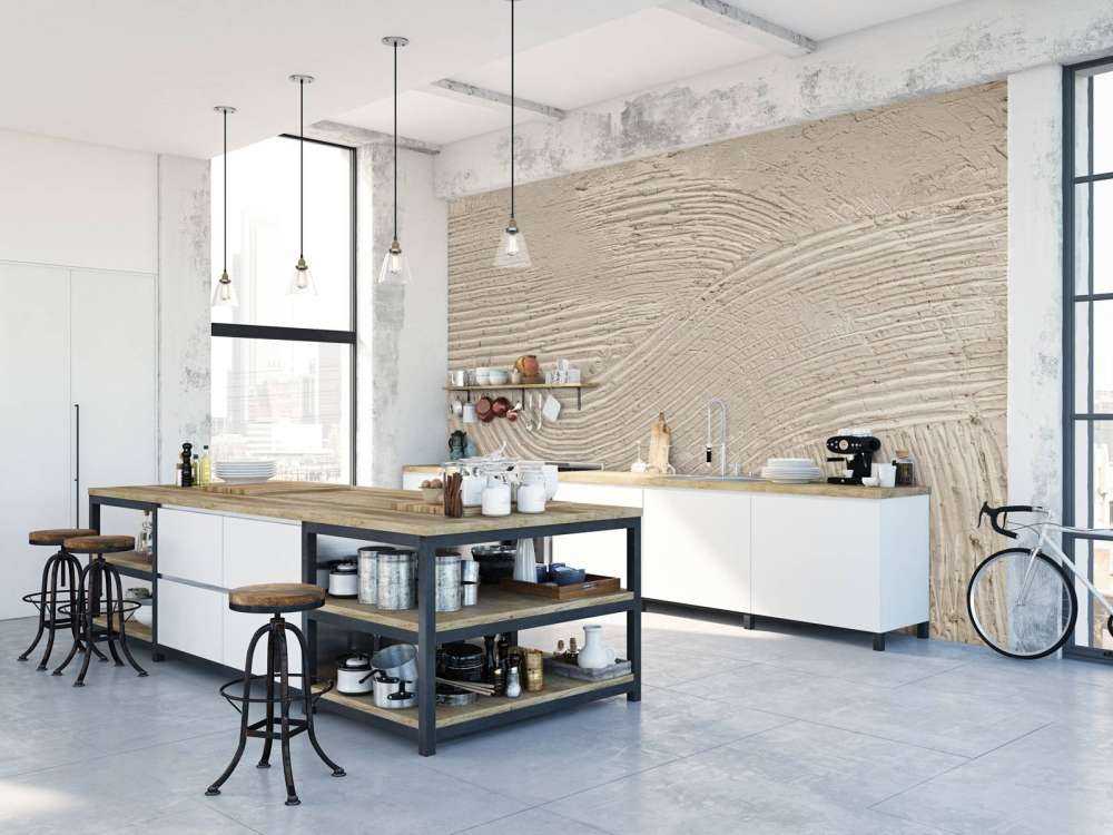 Lignes texturées en lin