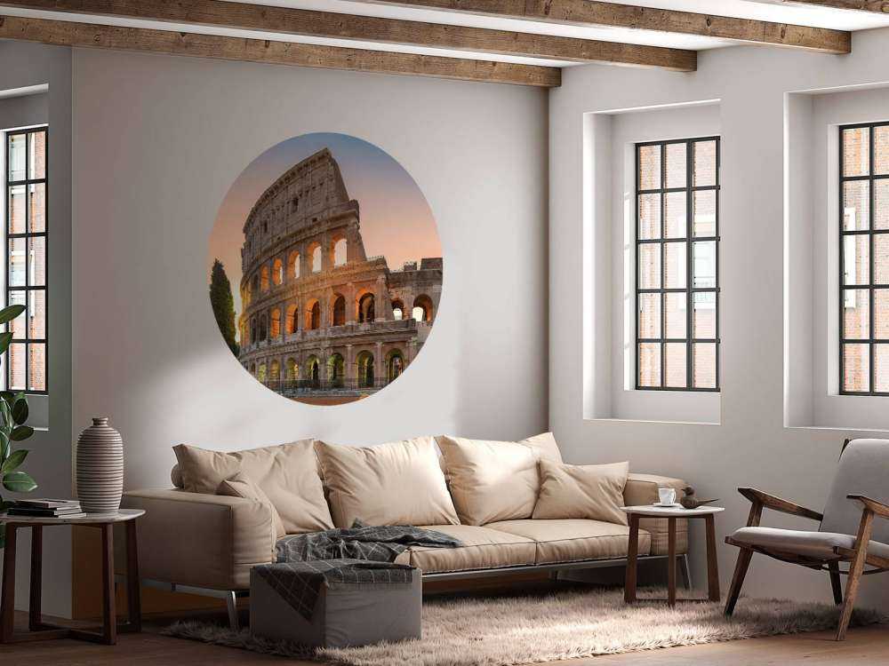 Colisée au lever du soleil