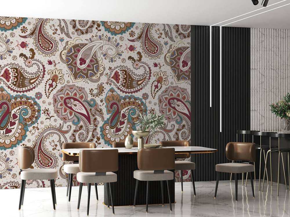 Fond de fleurs colorées