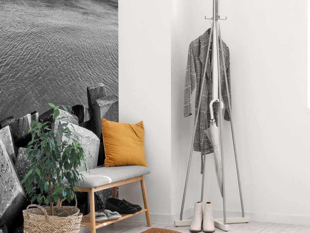 Des blocs de béton pour le port de Cadzand-Bad 