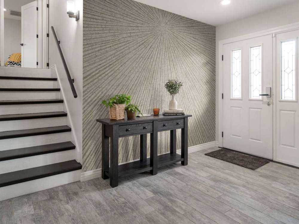 Texture avec des lignes dans le sable