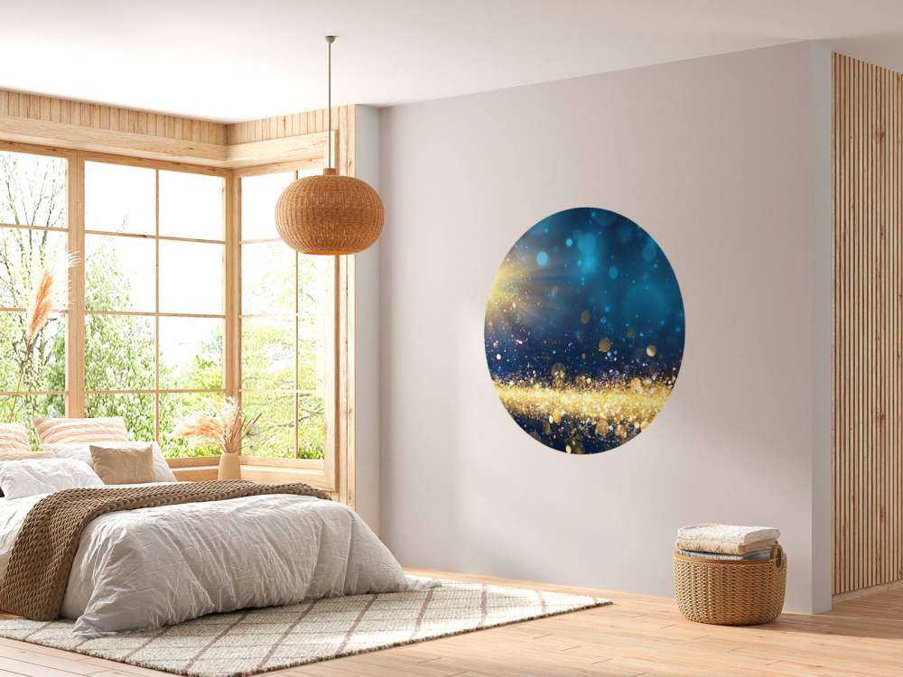 Étoile dans la nuit scintillante