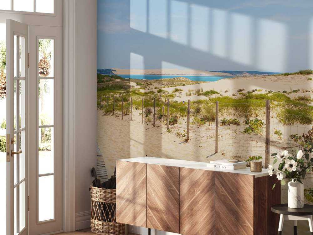 Chemin vers la plage