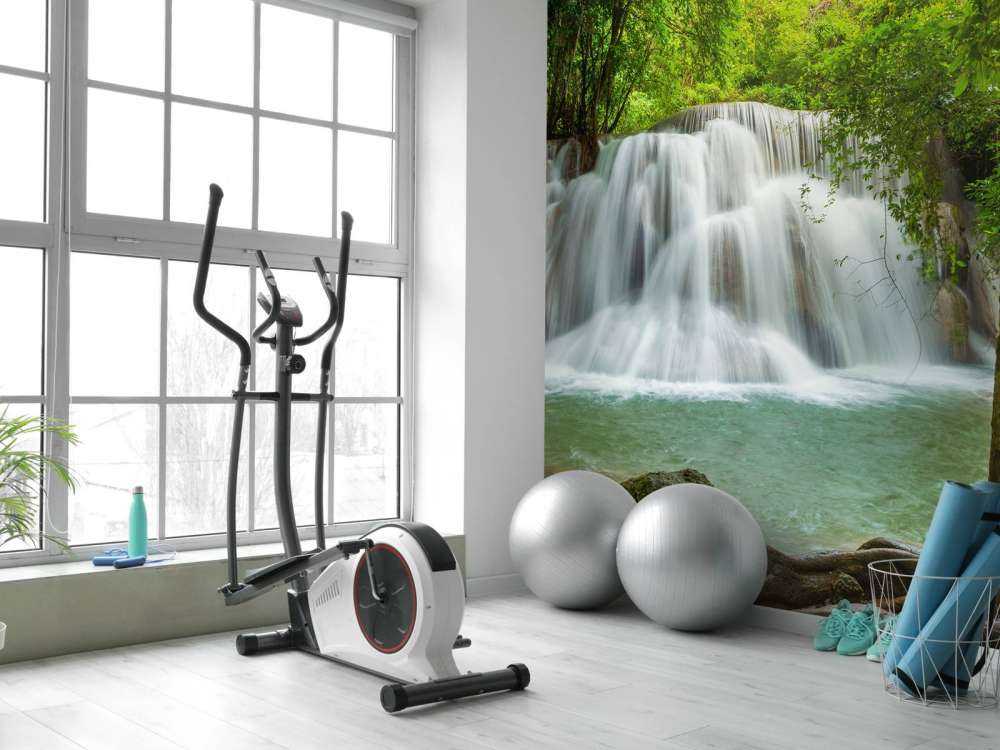 Chute d'eau à couper le souffle