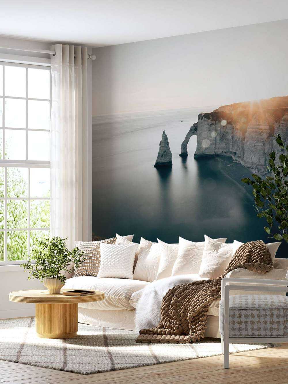 Soleil matinal en Normandie