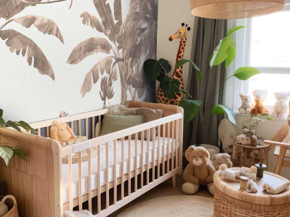 Petits animaux de la jungle en taupe