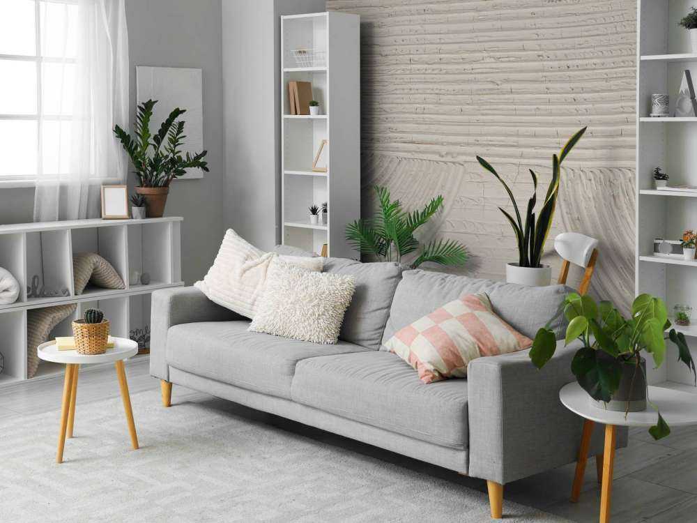 Lignes et structures en blanc cassé