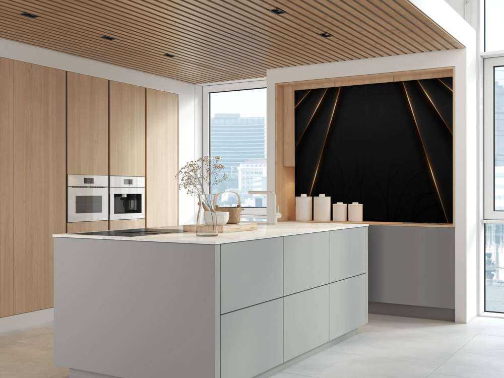 Lignes dorées ornées