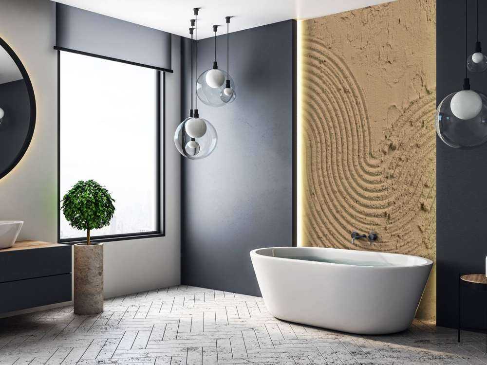 Structure Art en brun doré