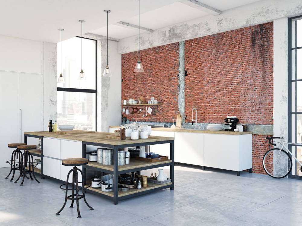 Briques avec fissures