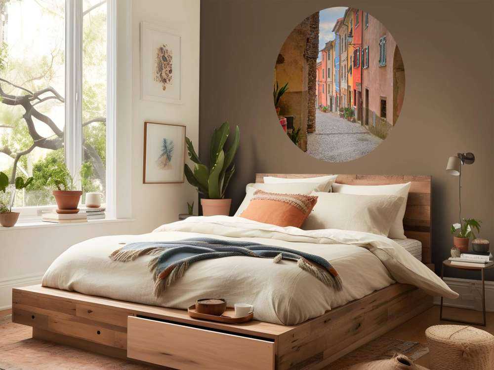 Rue italienne avec arc