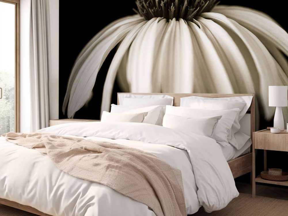 Fleur de cône en gros plan