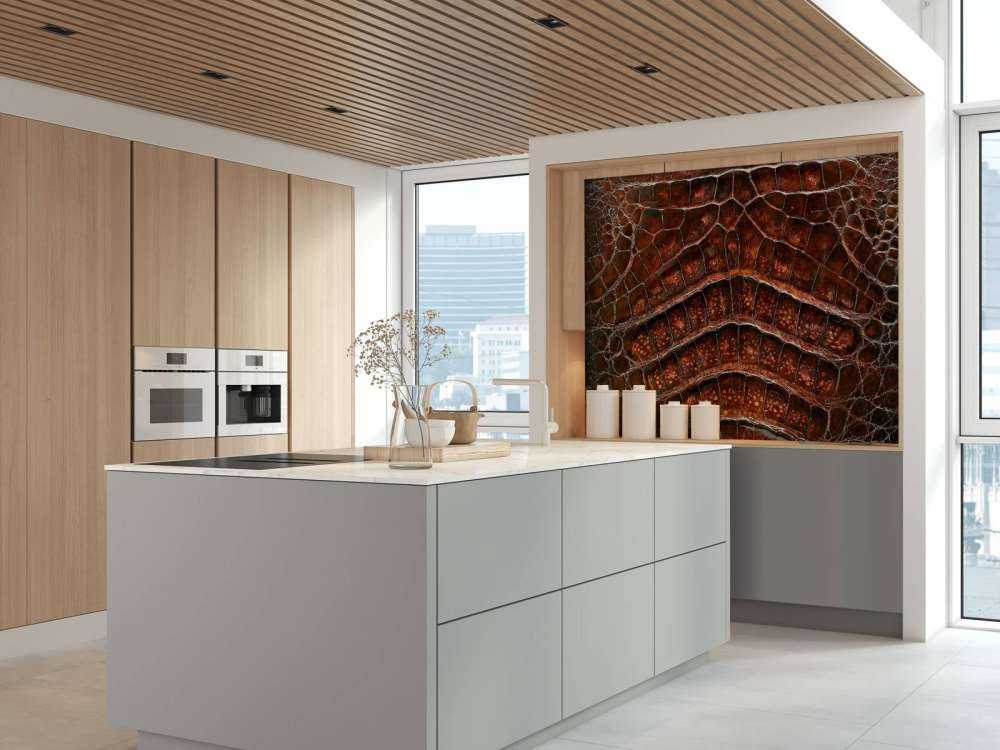 Texture de la peau de crocodile