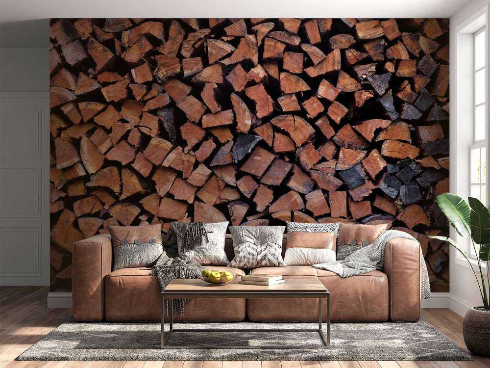 Fendre et empiler le bois