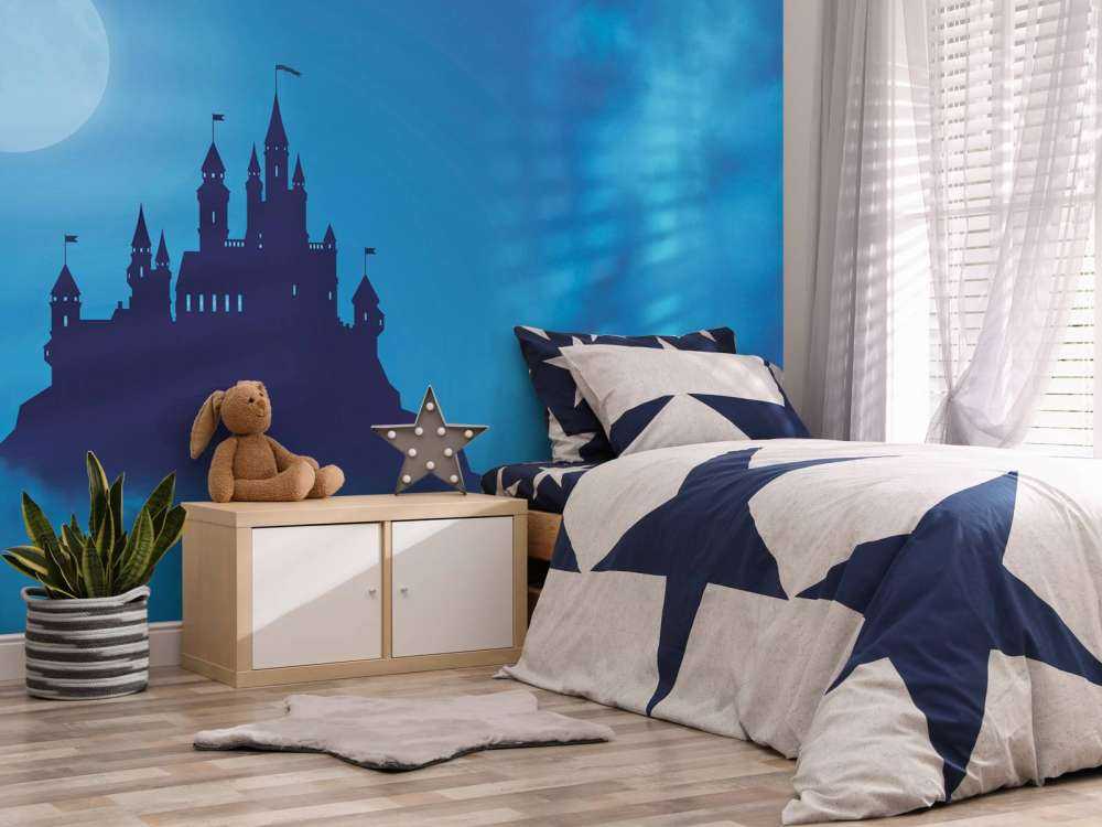 Château au clair de lune