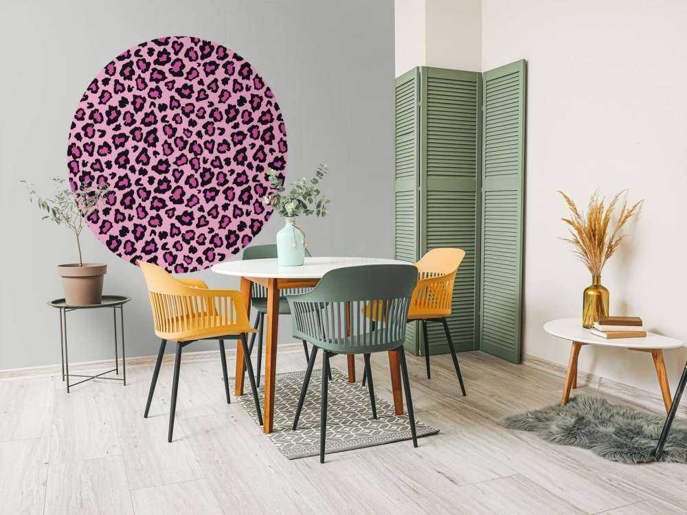 Motif de la panthère rose