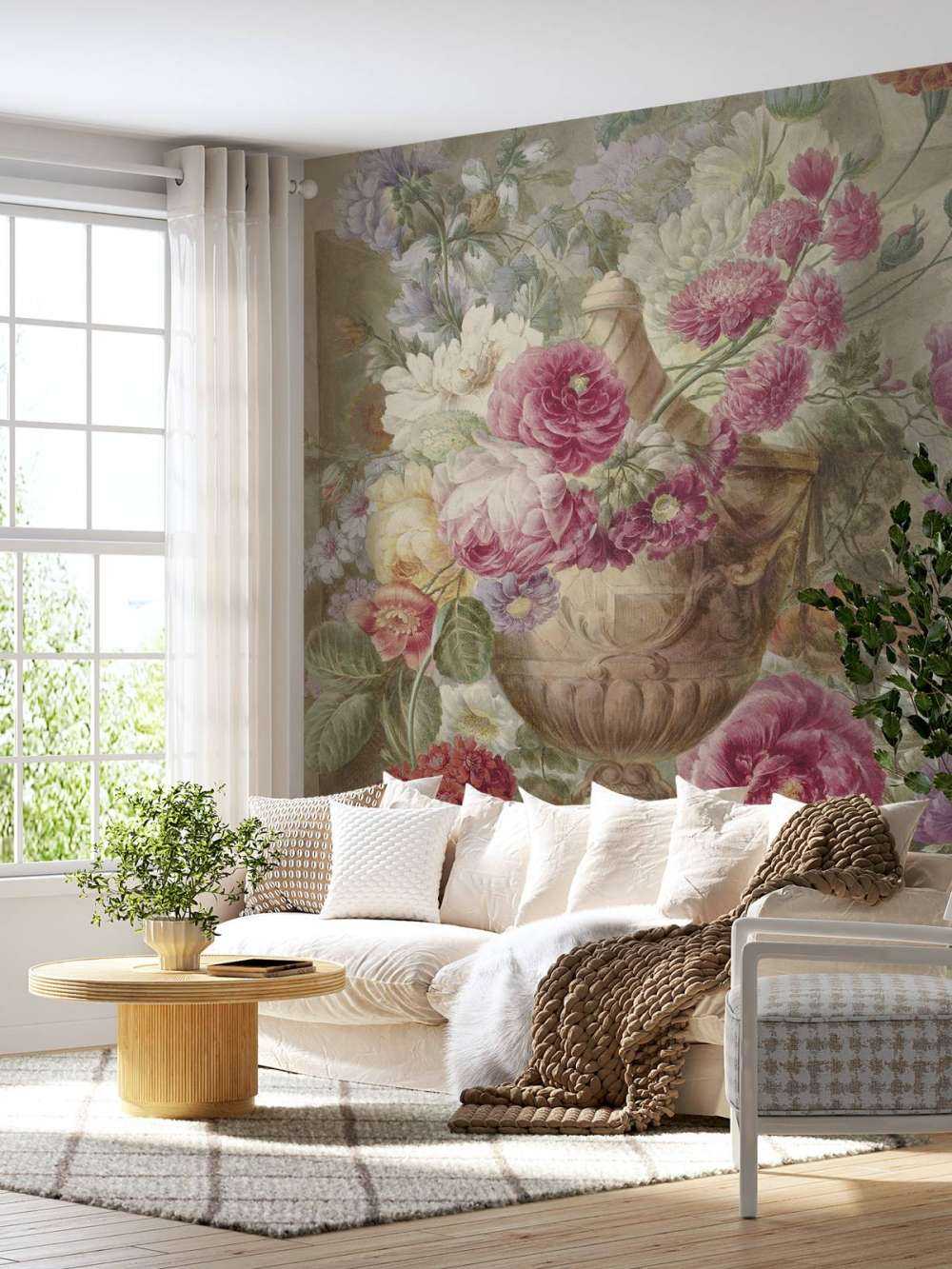 Vase avec des fleurs, Pieter van Loo