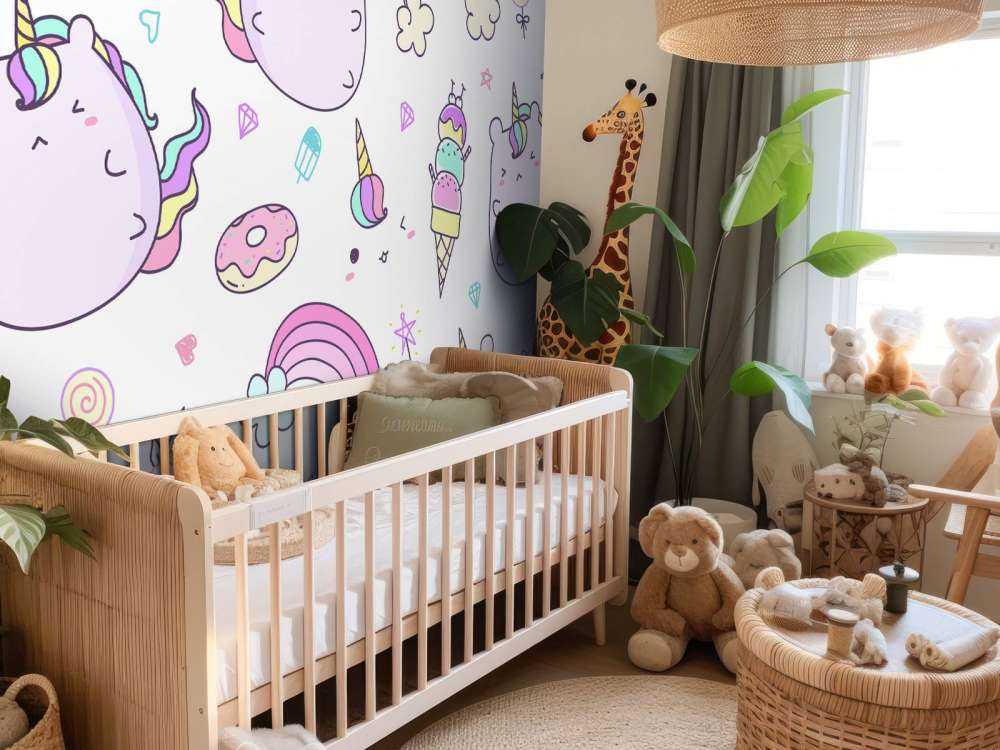 Licornes avec des glaces