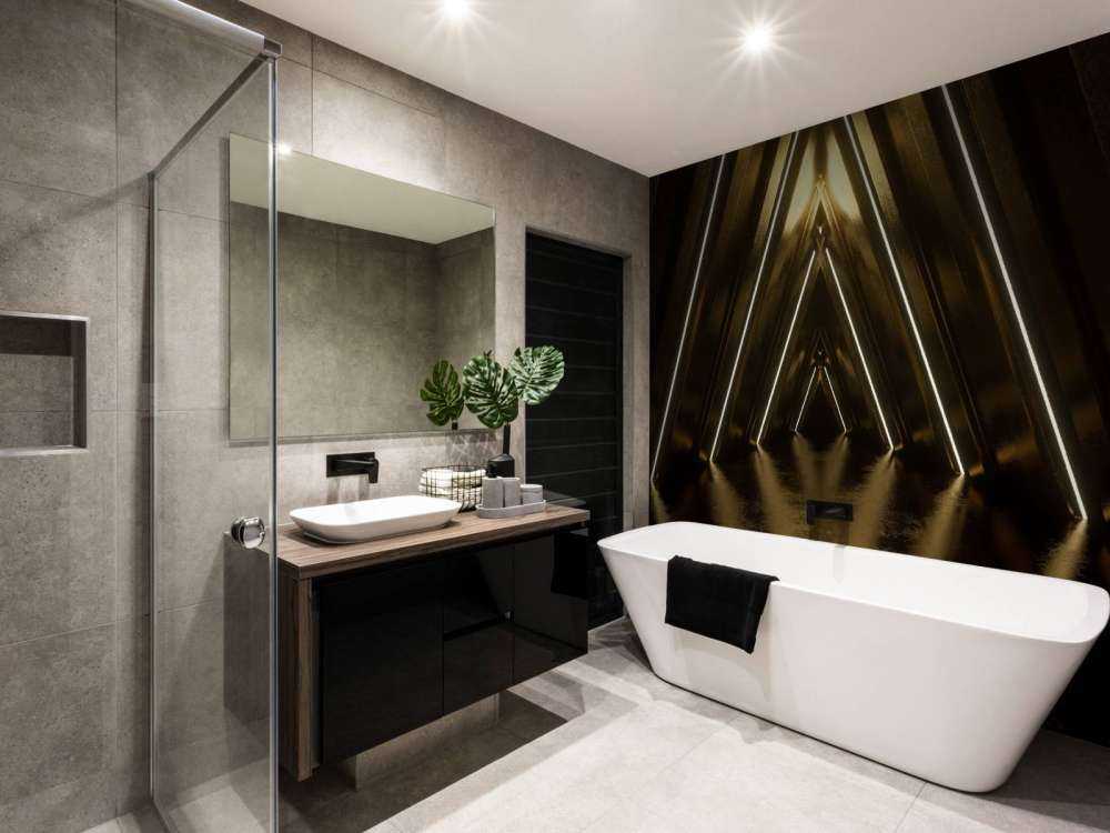 Tunnel doré et sombre