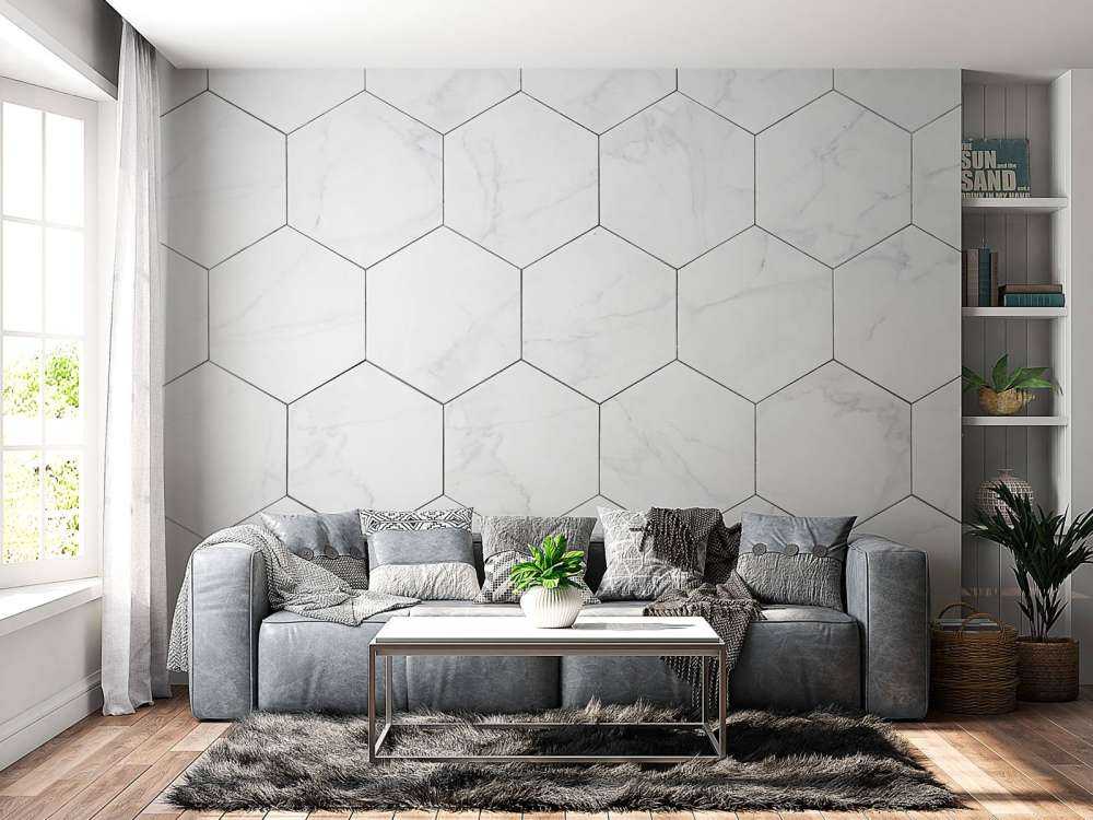 Hexagones de marbre