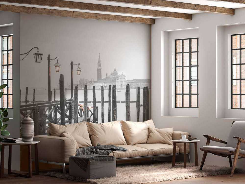 Venise dans le brouillard