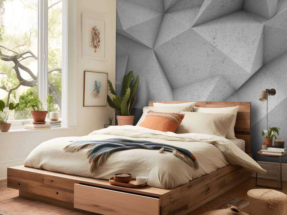 Béton 3D forme angulaire