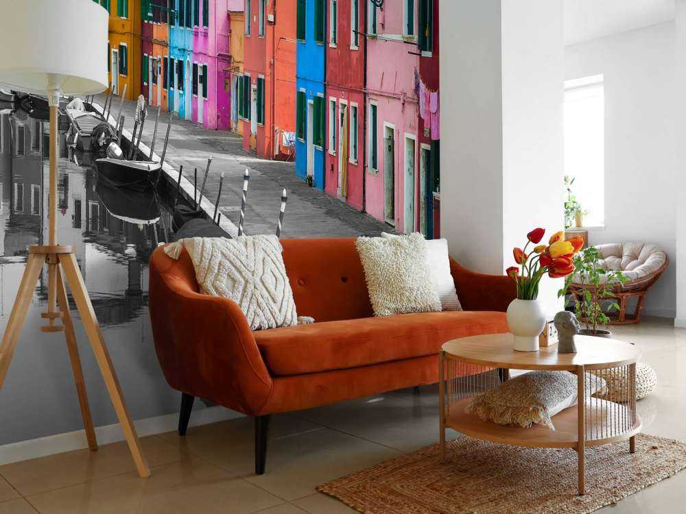 Maisons de pêcheurs colorées