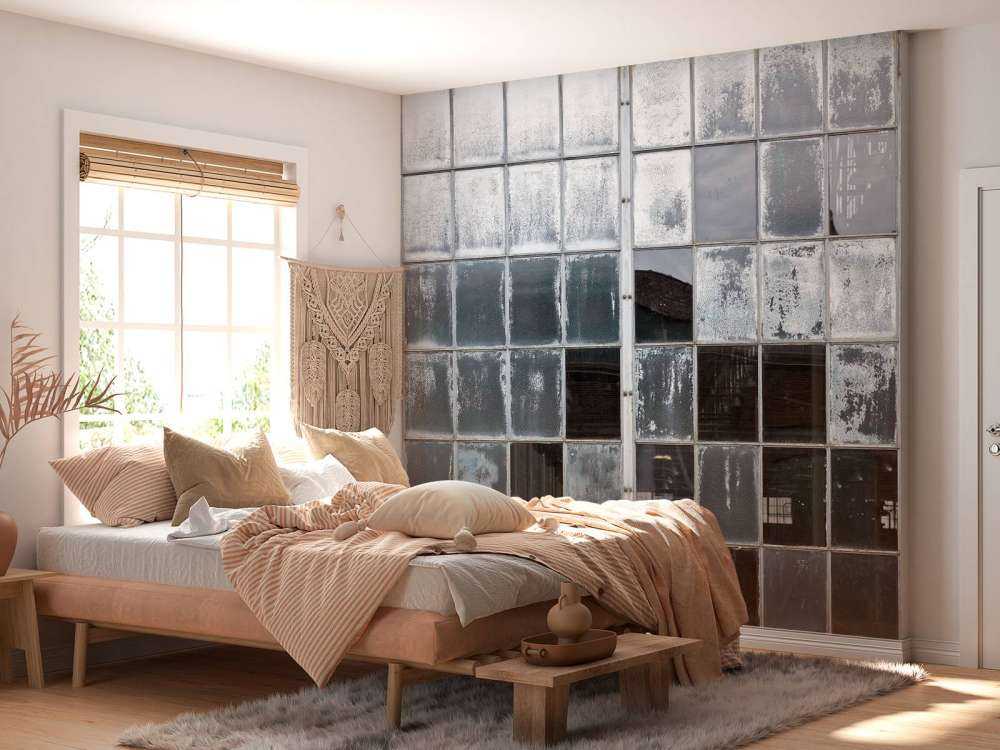 Ancienne fenêtre d'usine