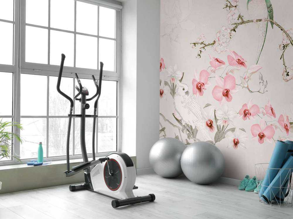Chinoiserie avec cacatoès