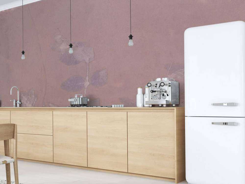 Géranium sauvage en neige - mauve