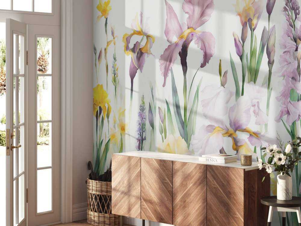 Joyeux printemps bleu ciel