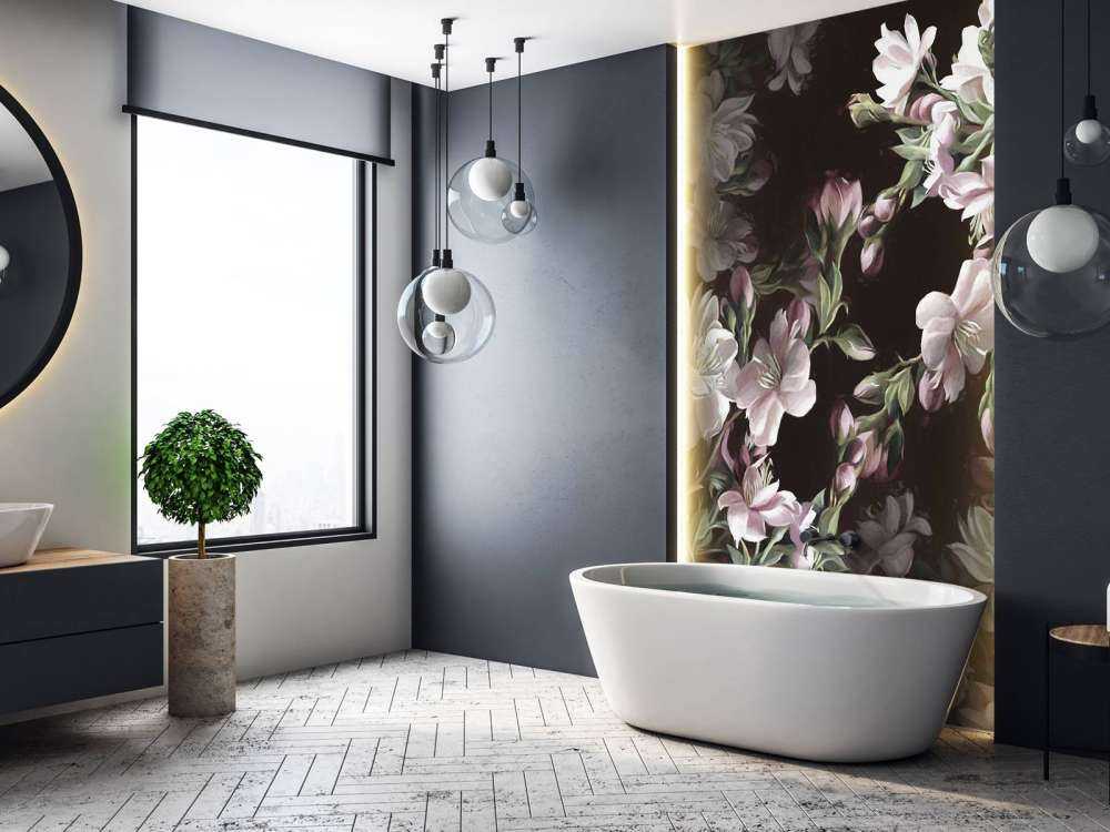 Fleur de pommier rose