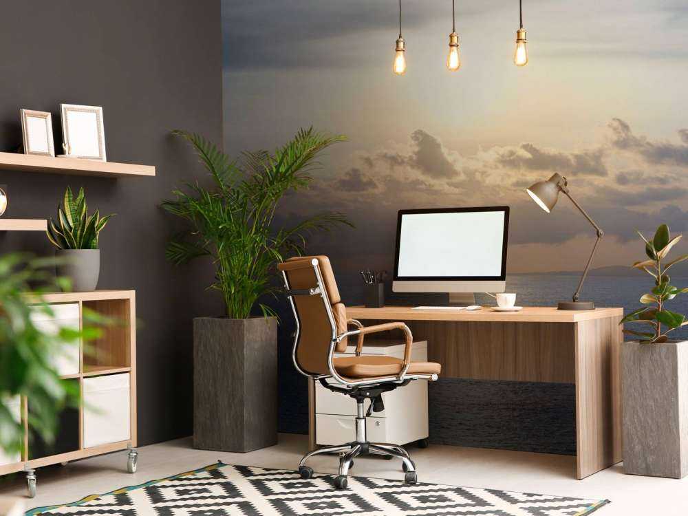 Beau ciel de coucher de soleil