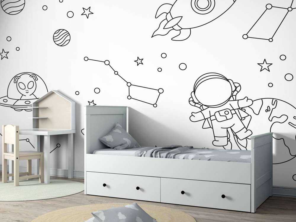 Voyage spatial entre étoiles et planètes