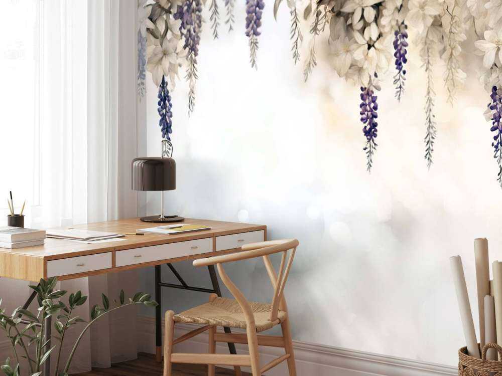 Jardin de Glycine Douce Jaune