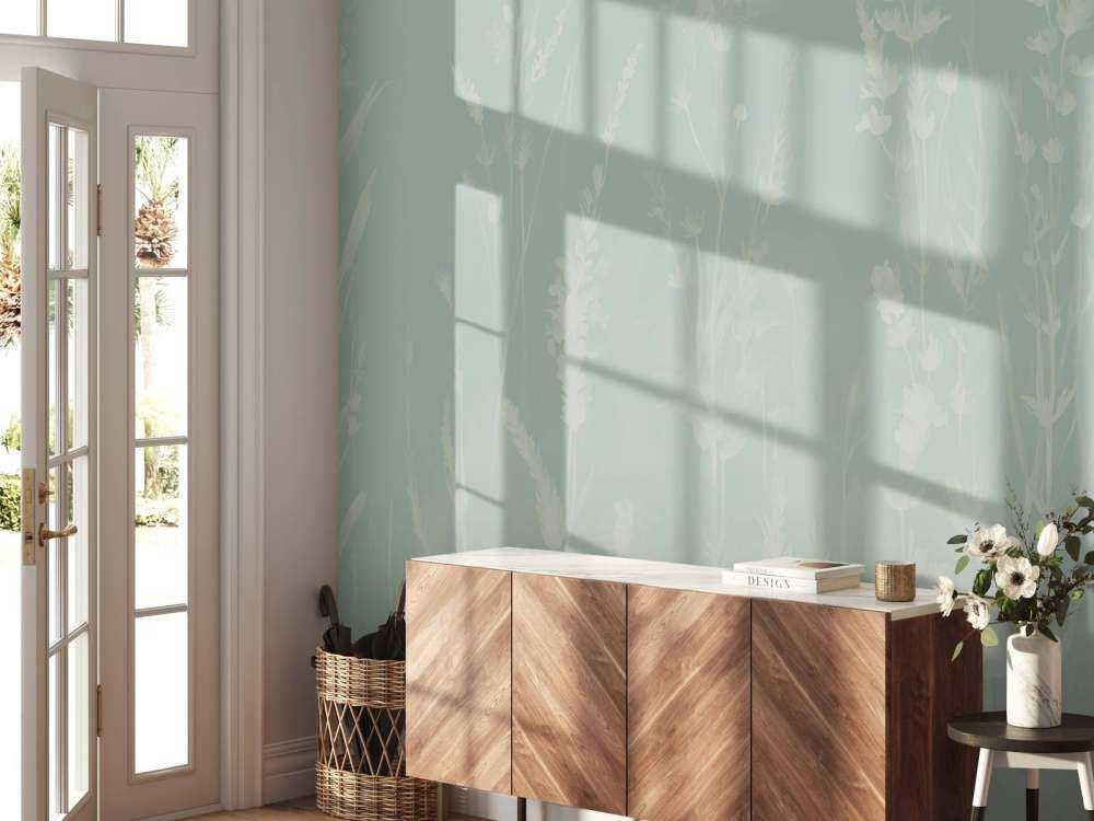 Lavande Clair Seamless Vert Menthe