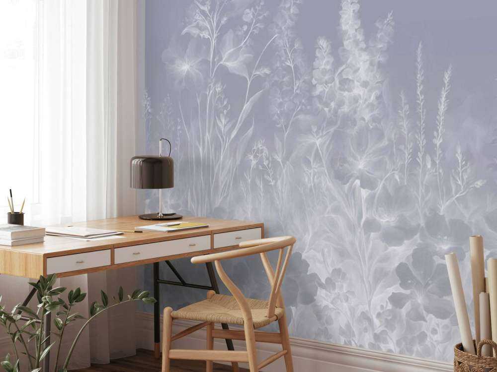 Jardin anglais tendre - violet