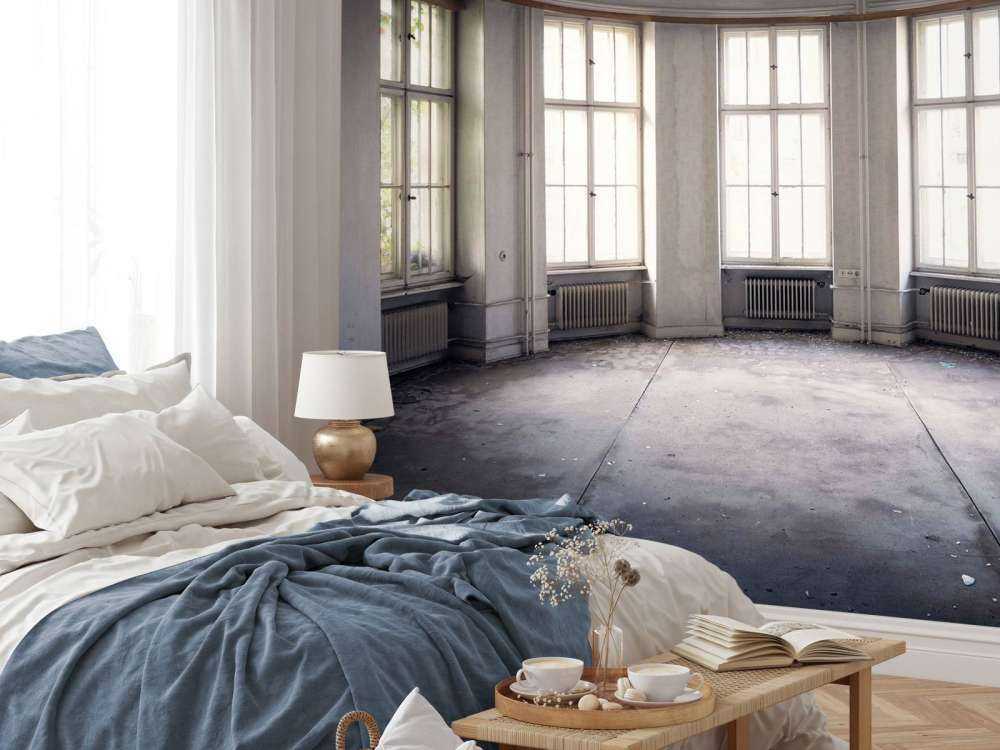 Chambre du soleil abandonnée